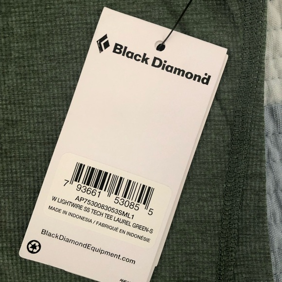 Lightwire Tech T-Shirt - black diamond - Picture 5 of 9